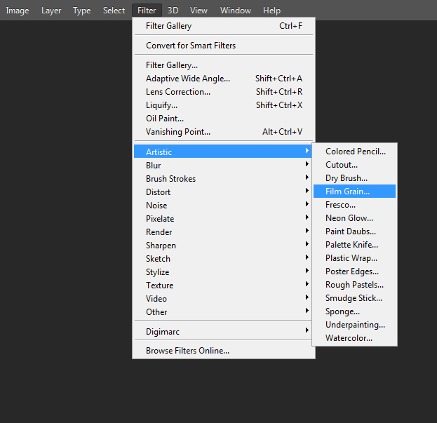 New Filter Categorization in Photoshop CS6