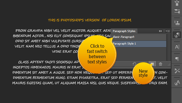 New Text Features in Photoshop CS6