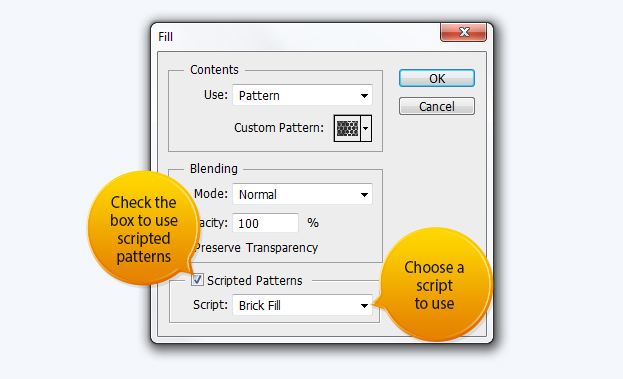 How to Use the New Scripted Patterns in Photoshop CS6
