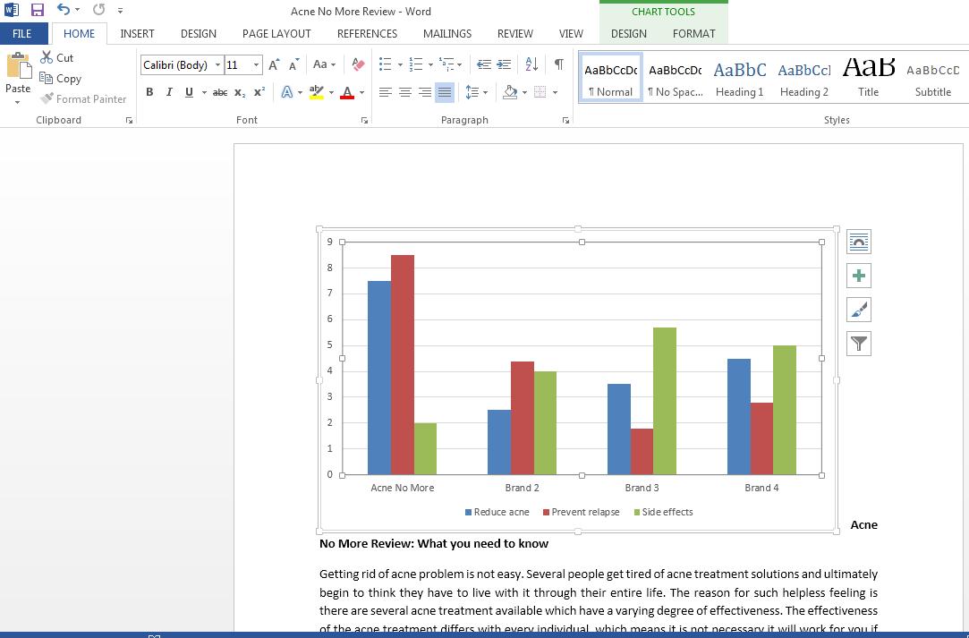 Creating Charts Gambaran