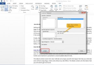 How to create a Macro in Word 2013