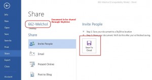 Saving Word 2013 Documents to SkyDrive