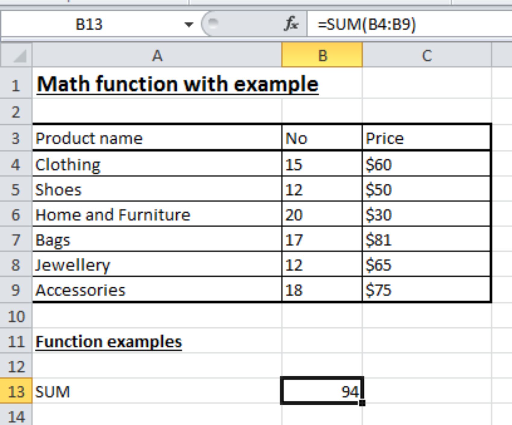 How To Write Math Equations In Excel Tessshebaylo