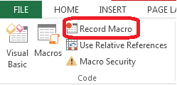 How to Record Macros in Excel 2013 4