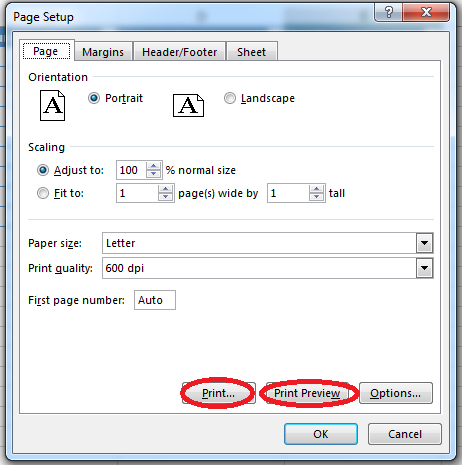 How to use the Scale-to-Fit Printing Option in Excel 2013 6