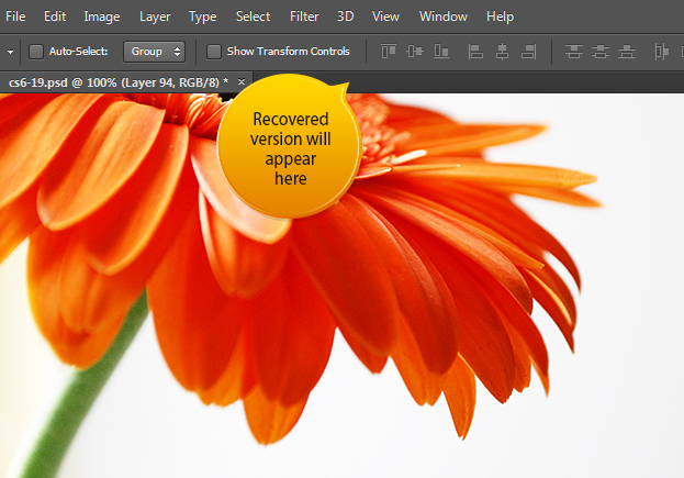 New Saving Options in Photoshop CS6 - Background & Auto Save