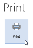 Printing Documents in Word 2013