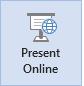 online presentation - presnt online button