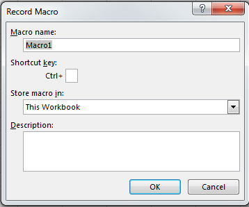 How to Record Macros in Excel 2013 5