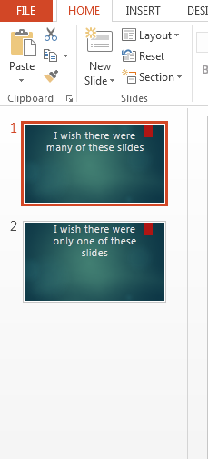 How to Create Duplicate Slides in PowerPoint 2013 2