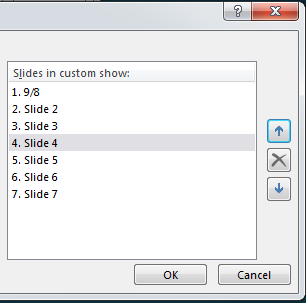 How to Create Custom Shows in PowerPoint 2013 5